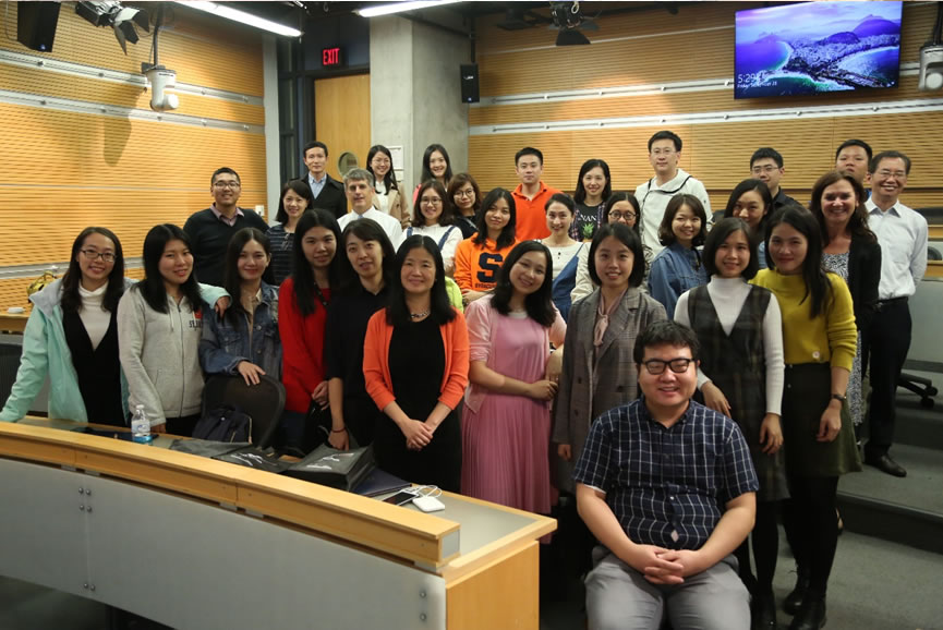 At the conclusion of the seminar, Sep. 28th, 2018